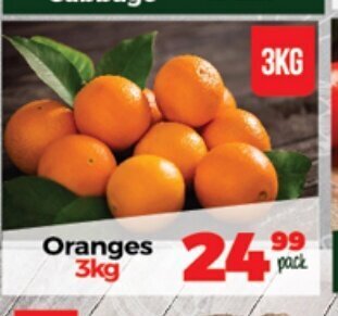Take 'n Pay Oranges 3kg offer