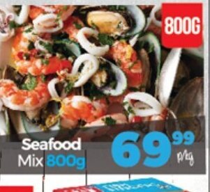 Take 'n Pay Seafood Mix 800g offer