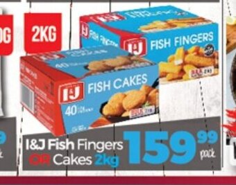 Take 'n Pay I&J Fish Fingers or Cakes 2kg offer
