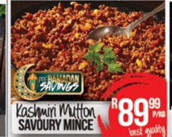 Take 'n Pay Kashmiri Mutton Savoury Mince offer