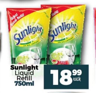 Take 'n Pay Sunlight Liquid Refill 750ml offer