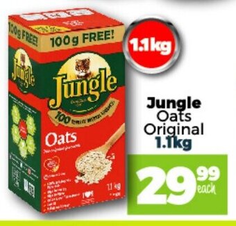 Take 'n Pay JUngle Oats Original 1.1kg offer
