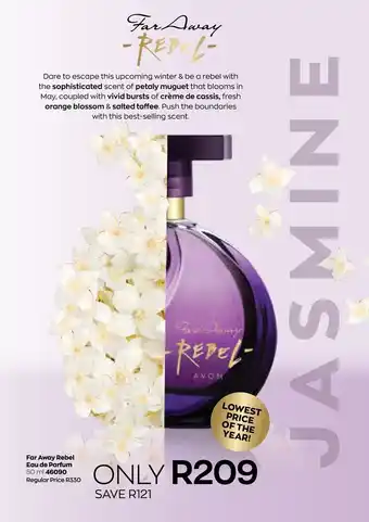 AVON Far Away Rebel Eau de Parfum 50ml offer