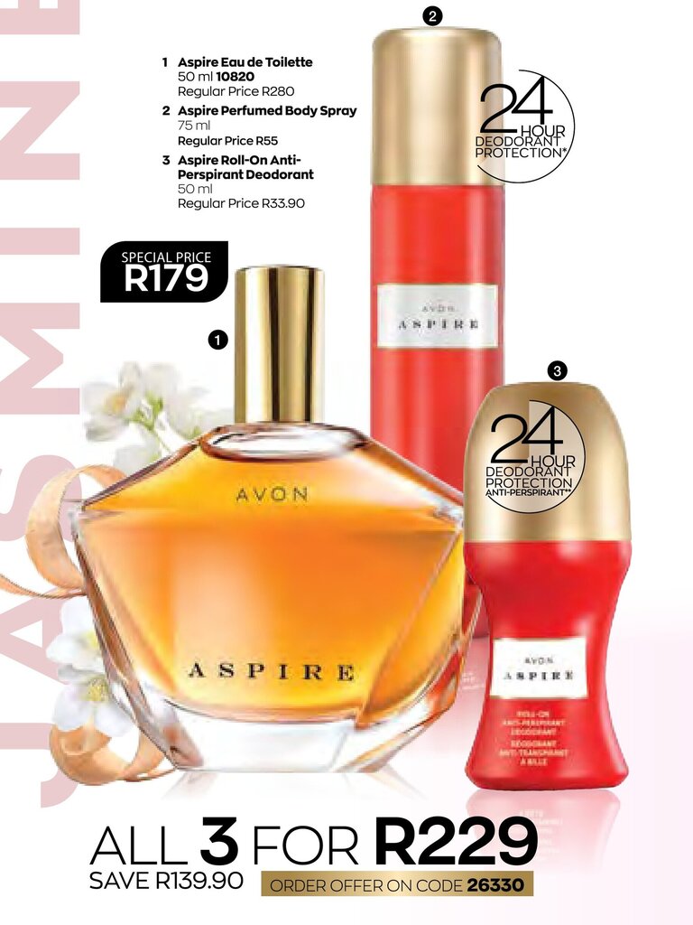 Avon discount aspire perfume