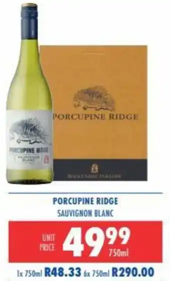 Ultra Liquors Porcupine Ridge 750ml offer