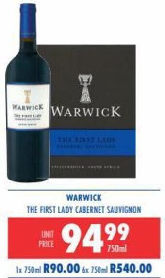 Warwick 750ml
