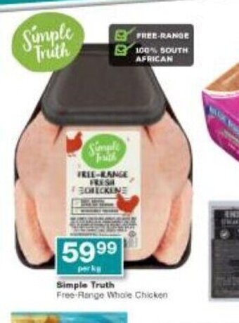 Checkers Simple Truth Free-Range Whole Chicken offer