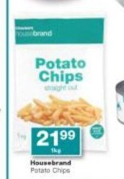 Checkers Housebrand Potato Chips offer