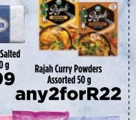 Food Lover's Market Rajah curyy powder 2 offer