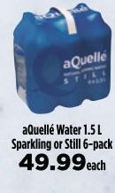 Food Lover's Market Aquelle water offer