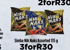 Food Lover's Market Simba nik naks 3 offer