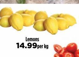 Food Lover's Market Lemons offer