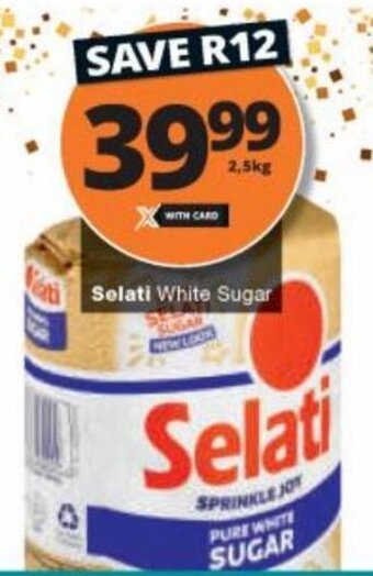 Selati White Sugar 2,5kg