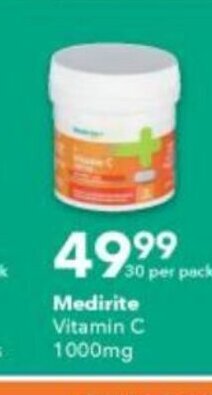 Checkers Liquor Shop Medirite Vitamin C 1000mg offer