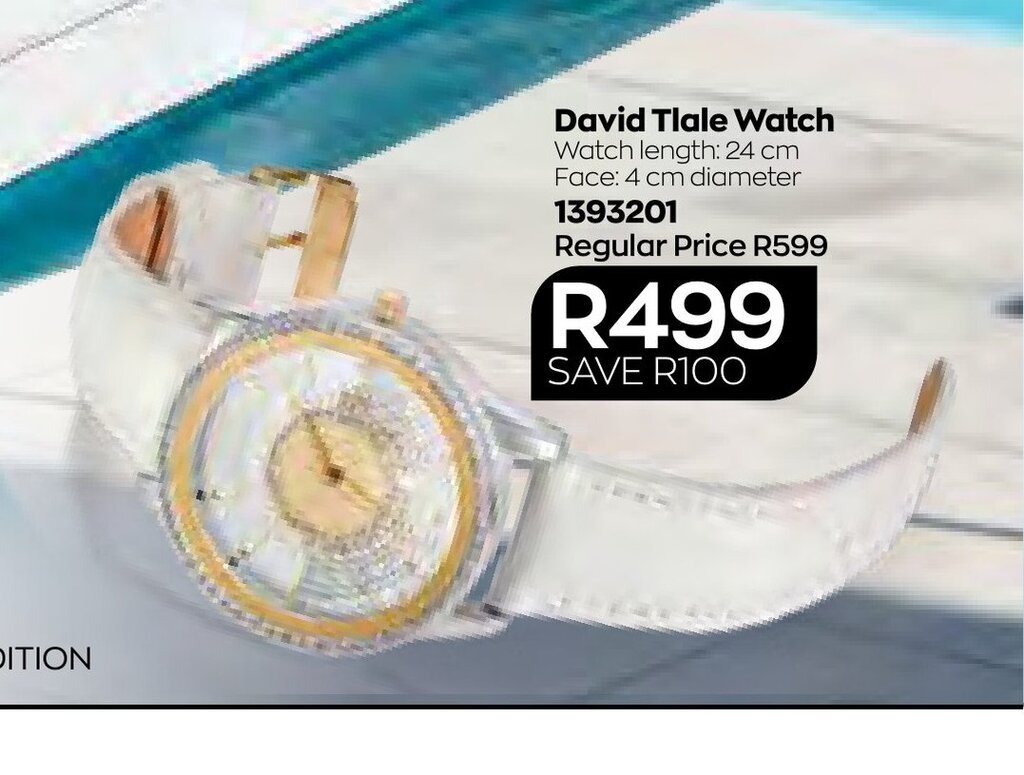 David Tlale Watch offer at AVON