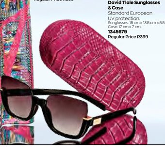 AVON David Tlale Sunglasses offer