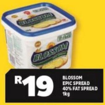 Usave Blossom Epic Spread 40% Fat Spread 1kg offer