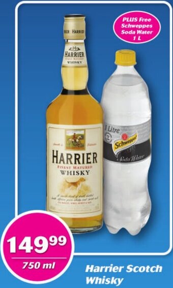 Harrier Scotch Whisky 750ml