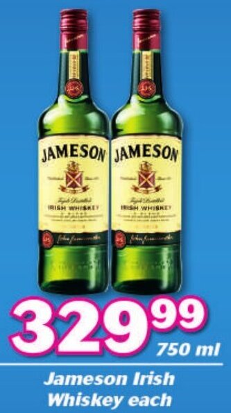 Cambridge Liquor Jameson Irish Whisky 750ml offer