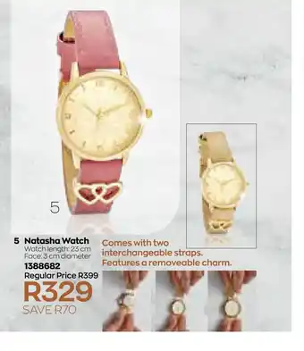 AVON Natasha Watch offer