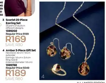 AVON Amber 3-Piece Gift Set offer