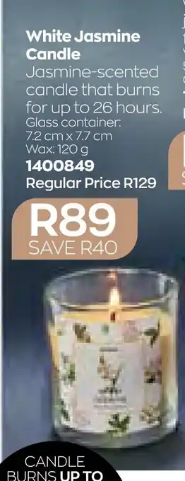AVON White Jasmine Candle offer