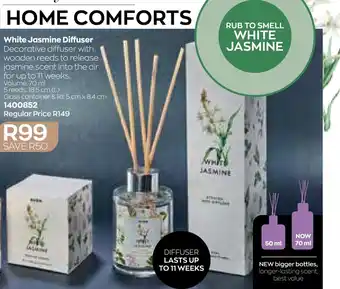AVON White Jasmine Diffuser offer