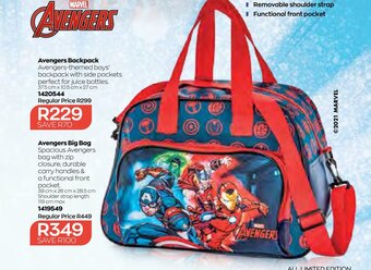AVON Avengers Big Bag offer