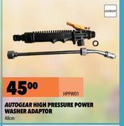 Midas Autogear High Pressure Power Washer Adaptor 48cm HPPW01 offer