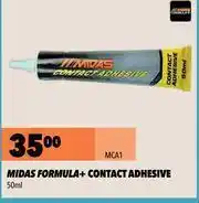 Midas Formula+ Contact Adhesive MCA1-50ml
