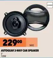 Midas Autogear 3 Way Car Speaker 5" 120W SK02 offer