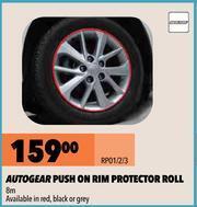 Midas Autogear Push On Rim Protector Roll 8m RP01/2/3 offer