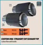 Midas Custom DNA Straight Cut Exhaust Tip Matt TPSC01 offer