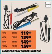 Midas Autogear 220V Soldering Irons 40W SI040 offer