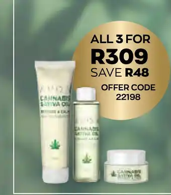 AVON Avon Cannabis Sativa Oil Restoring & Calm Products offer