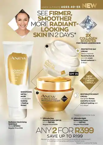 AVON Anew Ultimate offer