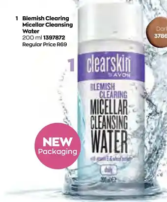 AVON Blemish Clearing Micellar Cleansing Water offer