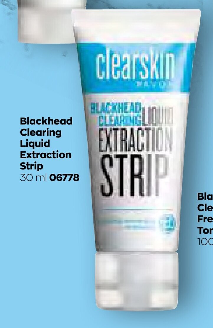 Blackhead Clearing Liquid Extraction Strip offer at AVON