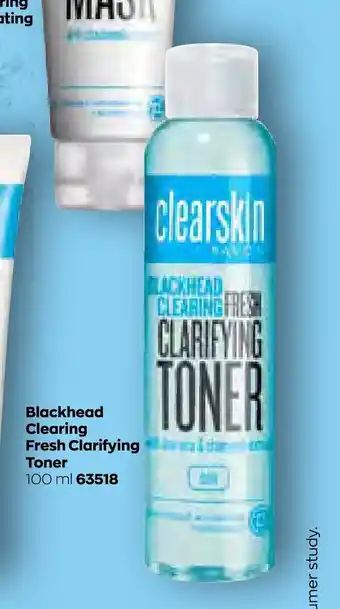 AVON Blackhead Clearing Fresh Clarifying Toner offer