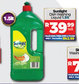 Take 'n Pay Sunlight Dish Washing Liquid 1.5lt offer
