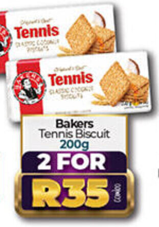 Bakers Tennis Biscuit 200g