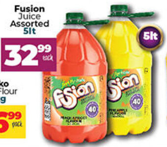 Take 'n Pay Fusion Juice Assorted 5lt offer