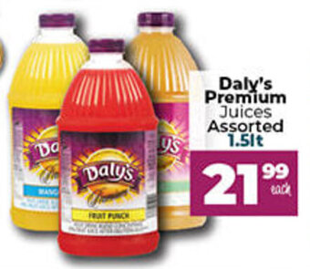 Take 'n Pay Daly's Premium Juices Assorted 1.5lt offer