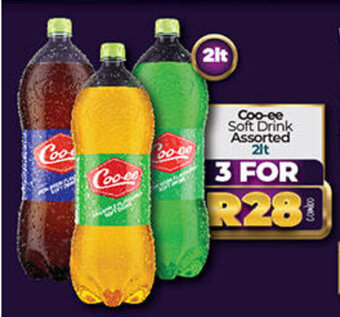 Take 'n Pay Coo-ee Soft Drink Assorted 2lt offer