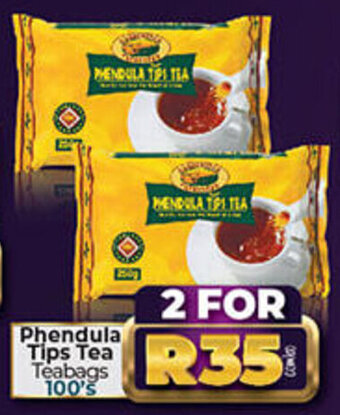 Take 'n Pay Phendula Tips Tea Teabags 100's offer
