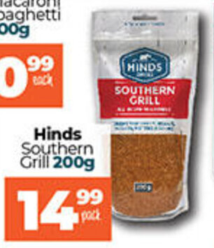 Take 'n Pay Hinds Southern Grill 200g offer