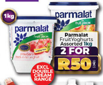 Take 'n Pay Parmalat Fruit Yoghurts Assorted 1kg offer