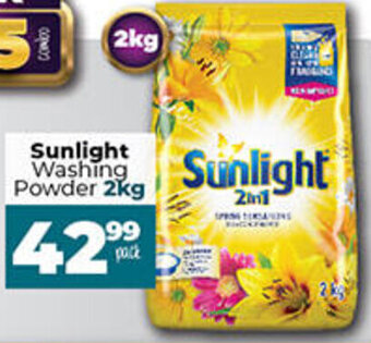 Take 'n Pay Sunlight Washing Powder 2kg offer