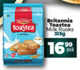 Take 'n Pay Britannia Toastea Milk Rusks 315g offer