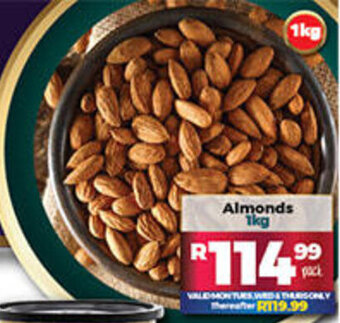 Almonds 1kg